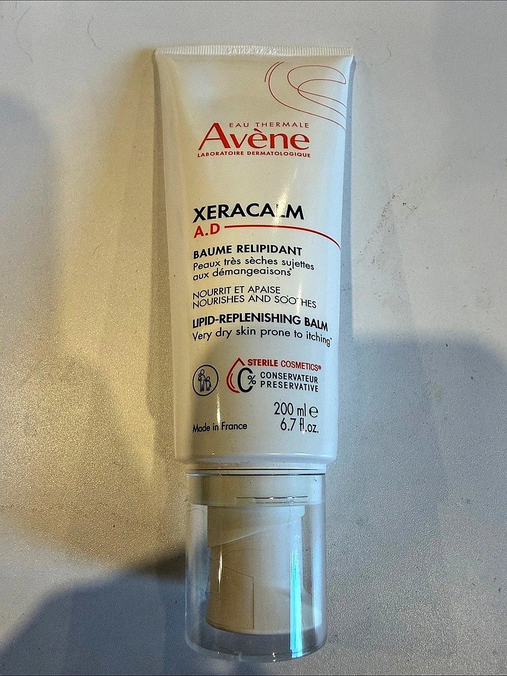 Avène XeraCalm A.D Lipid-Replenishing Balm 200 mL Moisturizer NEW